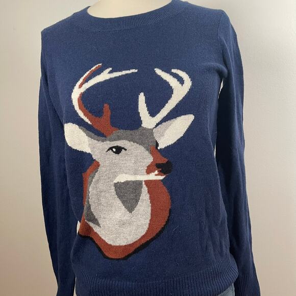 Madewell • Oh Deer Wool Blend Sweater - Picture 2 of 5